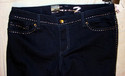 NWT SEVEN 7 JEANS IN SIZE 15 DARK BLUE RETAILS FOR
