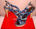 BNIB GUESS WOMEN'S BRAIDED HEELS SIZE 8 GORGEOUS P