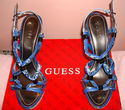 BNIB GUESS WOMEN'S BRAIDED HEELS SIZE 8 GORGEOUS P