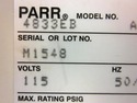 Parr Model 4833EB Auto temperature controller