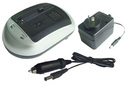 12V Charger For Canon CG-500, CH-910E, CH910 Batte