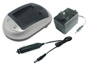 AC/DC Charger For Sony Cyber-shot DSC-L1 DSC-L1/B 