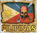 Philippines flag with Pirates logo (Pilipinas)