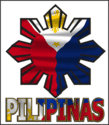 Pilipinas Star (philippines flag logo)
