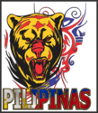 Pilipinas Bear (philippines flag logo)