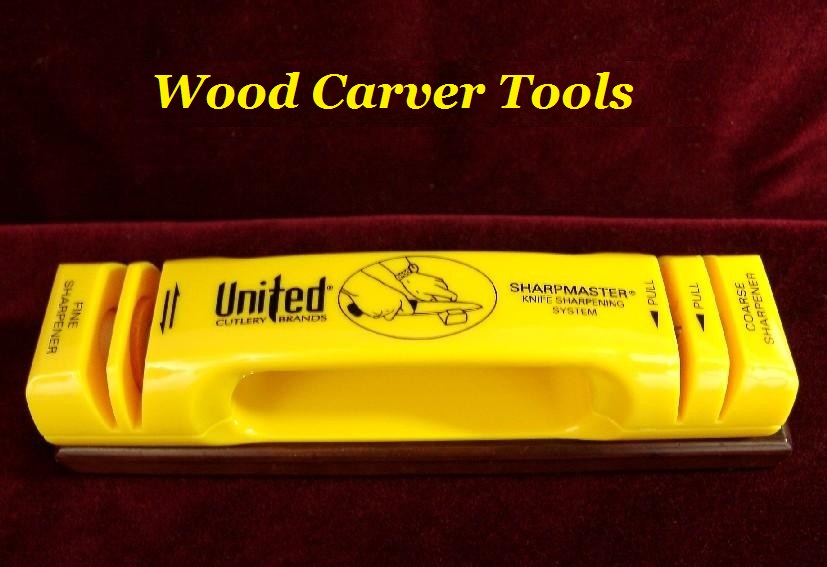 Wood Carver Tools Wood Carving Knife Blade Sharpener Single or Dbl. Edge