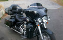 4" Black Harley Davidson Windshieldfor 2014  FLH T