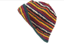 Large Bowler Floppy Cloche Bell Brim Hat Crochet C