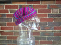 Medium Magenta Headband Expandable Handwoven Banda