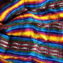 Large Rainbow Headband Expandable Handwoven Bandan