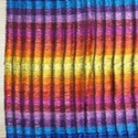 Sheer Headwrap Handwoven Rainbow Multicolor Scarf 