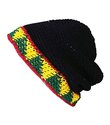 Medium Toboggan Beanie Cap Folded Brim Crochet Win