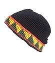 Small Toboggan Beanie Cap Folded Brim Crochet Wint