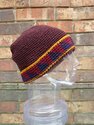 Medium Toboggan Beanie Cap Folded Brim Crochet Win