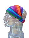 Small Headband Rainbow Broad Handwoven Cotton Hair