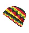 Small Toboggan Beanie Cap Folded Brim Crochet Wint