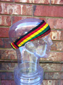 Medium Headband Cotton Rasta Reggae Expandable Han