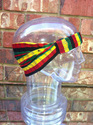 Medium Headband Cotton Rasta Reggae Expandable Han