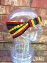 Small Headband Reggae Rasta Handwoven Cotton Hair 