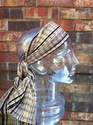 Inspirit Arts Short Earthtone Headwrap, Handwoven 