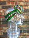 Inspirit Arts Short Multicolor Green Headwrap, Han