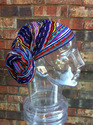 Inspirit Arts Short Multicolor Purple Headwrap, Ha