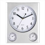 Weather Station Wall Clock