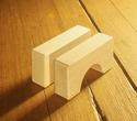 Image of MO910 Wooden Block Unit Arch Standard Unit Block in Hard Rock Maple