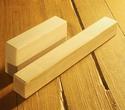 Image of MO909 Wooden Block Double Pillar Standard Unit Block in Hard Rock Maple