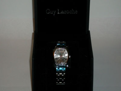 FatherTime_A1 : Guy Laroche Swiss Quartz Stainless Steel Watch