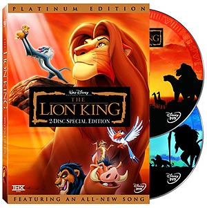 The Lion King (Two-Disc Platinum Edition) (1994), MegaStopSavings