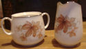 VINTAGE COLLECTIBLE 2 pc NORITAKE PITCHER & SUGAR 