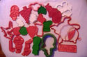 VTG XMAS & HOLIDAY COOKIE CUTTERS LOT 41 HALLMARK,