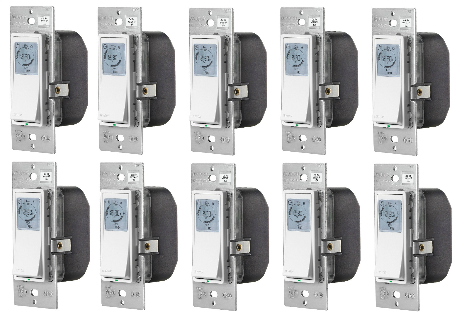Leviton VPT241PZ Vizia 24Hour Programmable Indoor Timer with Astro