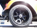 12" inch black rims tires wheels ezgo golf cart Ya