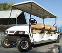 2006 LIMO 8 PASSENGER SEAT EZ-GO ELECTRIC GOLF CAR