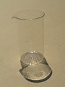 new Lot of 20 GLASS BEAKER 6" lab container glassw