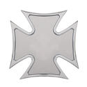 NEW Iron Cross Polished Billet aluminum Rear View 