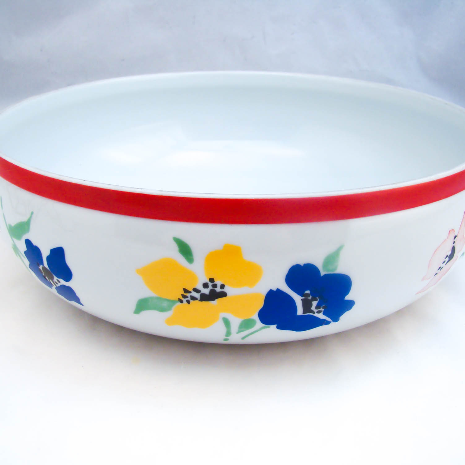 Block/Vista Alegre Portugal Hearthstone ANEMONE Round Vegetable Serving ...