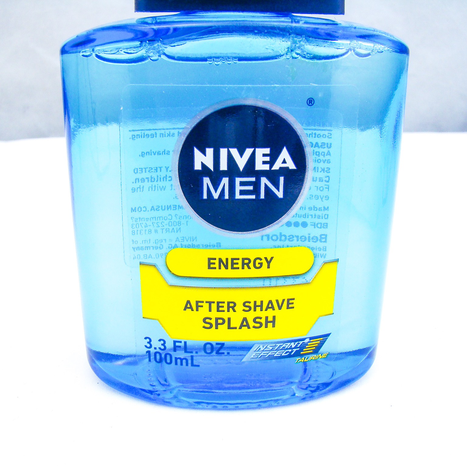 Nivea Men ENERGY After Shave Splash w/Taurine 3.3 oz 100 ml NEW NWOB eBay