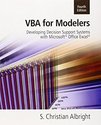 VBA for Modelers: Developing Decision Support Syst