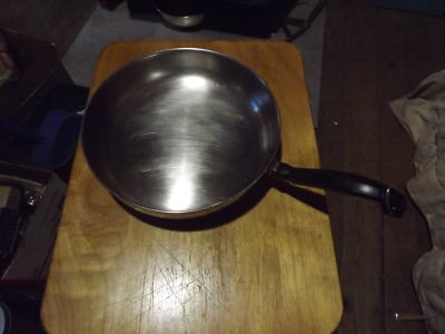 Vintage Farberware, 10 Skillet, Frying Pan, Stainless Steel, Skillet With  Lid, Made in New York, USA, Farberware Cookware 