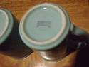 CORNING WARE RETRO LIGHT GREEN VINTAGE CUPS 2 WITH