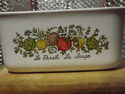 VINTAGECorning Ware Cookware SPICE OF LIFE Loaf Pa
