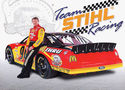 2000 BILL ELLIOTT STIHL PROMOTIONAL CARD NASCAR MC