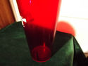 RED COCA COLA COKE TUMBLER BEAUTIFUL LETTERS CLEAR