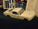 66 SHELBY MUSTANG GT350 WHITE SOME DAMAGE  MONOGRA