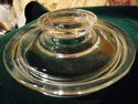 PYREX  CLEAR GLASS 6 CUP COFFEE POT LID TOP NO DEF