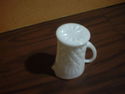 MILK GLASS CREAM GRAVY SYRUP PITCHER 50'S CLEAN