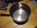 CHEFMATE STAINLESS STEEL STEAMER  6" NEW OTHER CLE